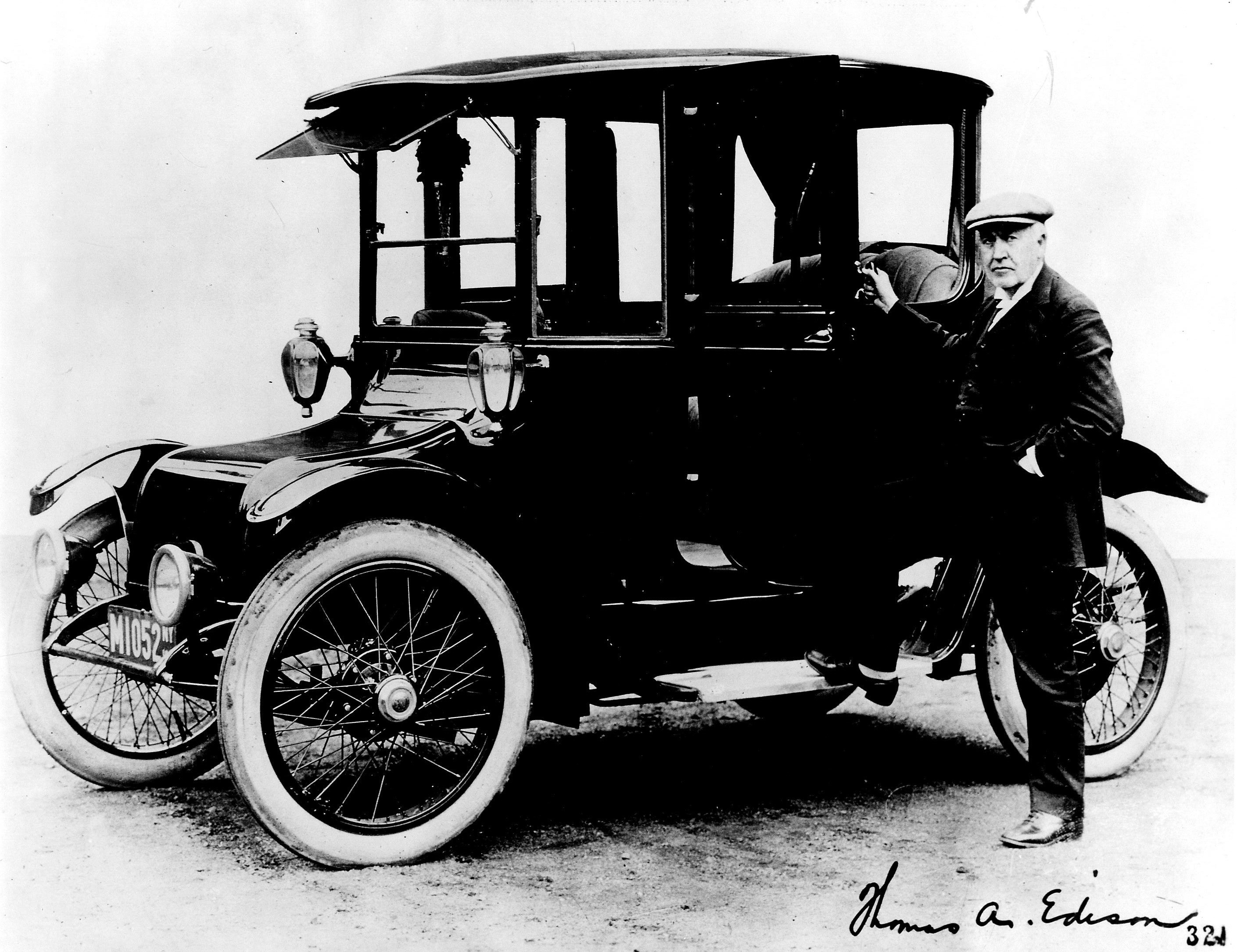 Edison with his Detroit
